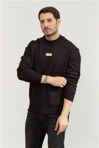 Versace Jeans Couture Erkek Bisiklet Yaka Sweatshirt