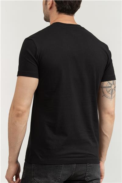 Versace Jeans Couture Erkek Bisiklet Yaka T-Shirt