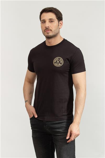Versace Jeans Couture Erkek Bisiklet Yaka T-Shirt