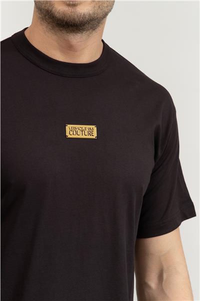 Versace Jeans Couture Erkek Bisiklet Yaka T-Shirt