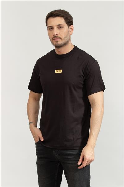 Versace Jeans Couture Erkek Bisiklet Yaka T-Shirt