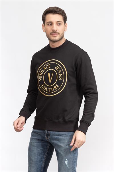 Versace Jeans Couture Erkek Bisiklet Yaka Sweatshirt