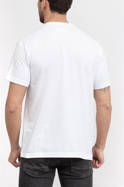 Versace Jeans Couture Erkek Bisiklet Yaka T-Shirt