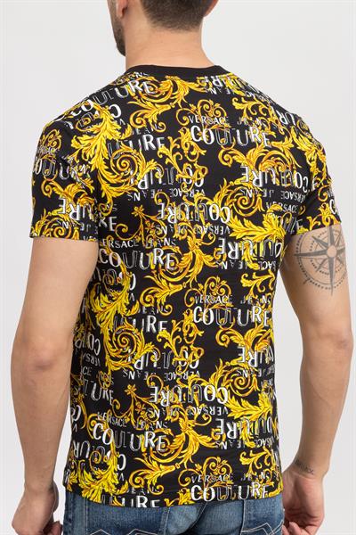 Versace Jeans Couture Erkek Bisiklet Yaka T-Shirt