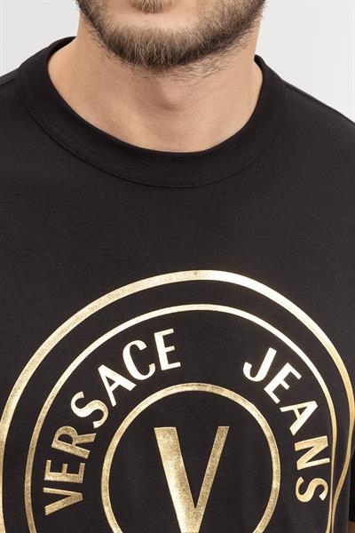 Versace Jeans Couture Erkek Bisiklet Yaka T-Shirt