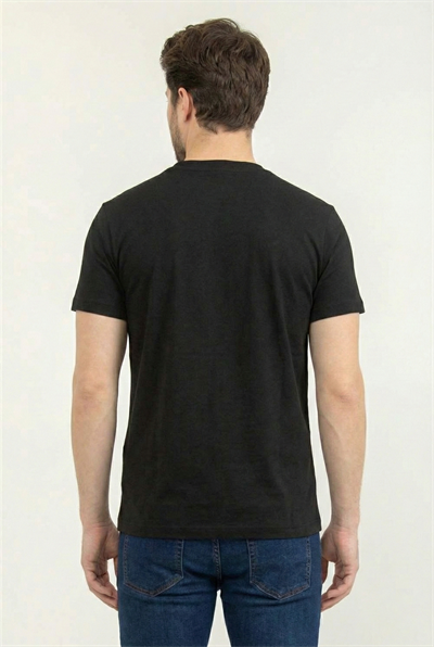 Versace Jeans Couture Erkek Bisiklet Yaka T-Shirt