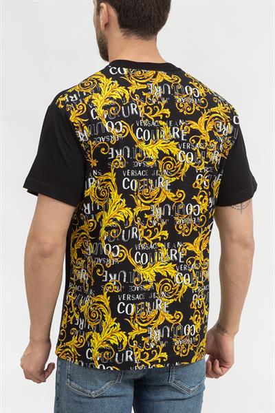 Versace Jeans Couture Erkek Bisiklet Yaka T-Shirt