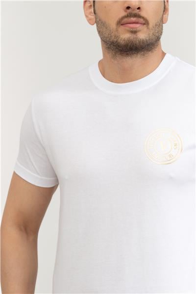 Versace Jeans Couture Erkek Bisiklet Yaka T-Shirt