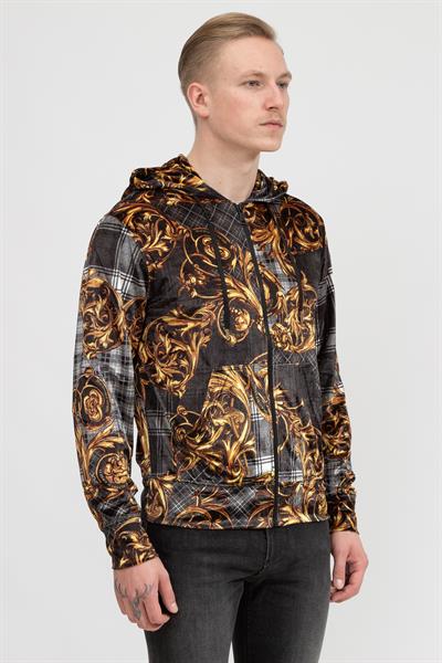 Versace Jeans Couture Erkek Fermuarlı Sweatshirt