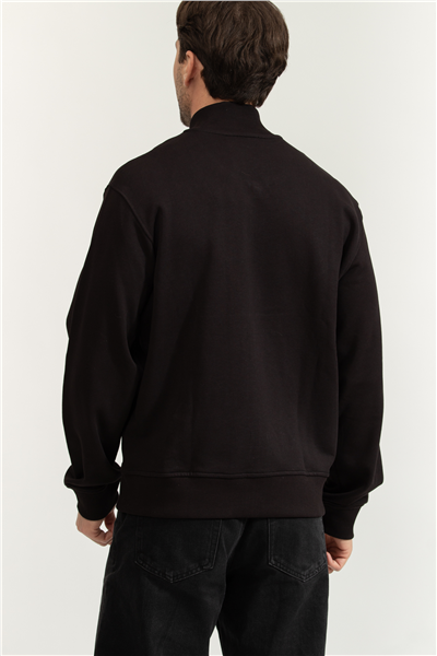 Versace Jeans Couture Erkek Fermuarlı Sweatshirt