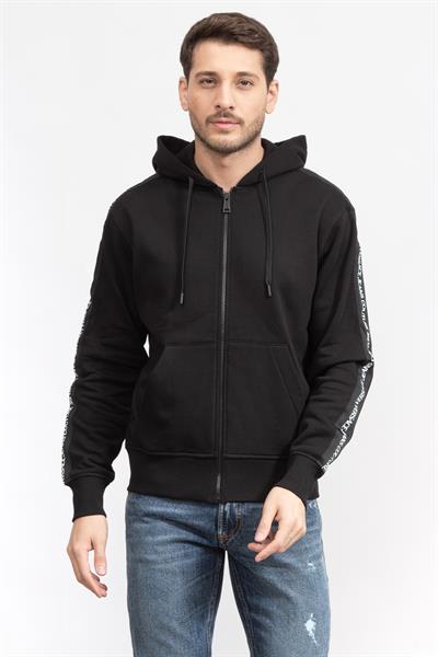 Versace Jeans Couture Erkek Fermuarlı Sweatshirt