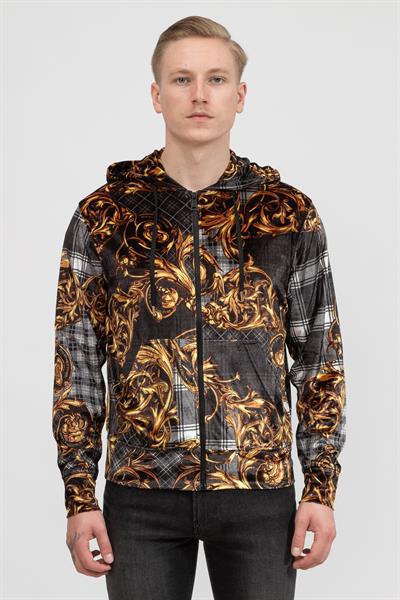 Versace Jeans Couture Erkek Fermuarlı Sweatshirt