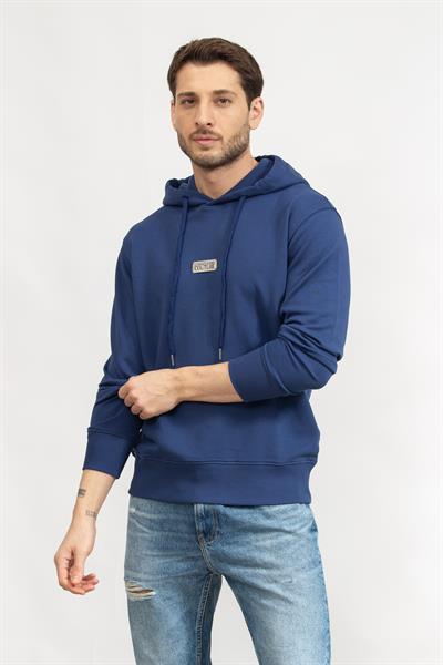 Versace Jeans Couture Erkek Kapüşonlu Sweatshirt