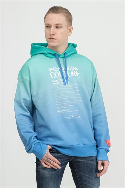 Versace Jeans Couture Erkek Kapüşonlu Sweatshirt