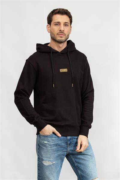 Versace Jeans Couture Erkek Kapüşonlu Sweatshirt