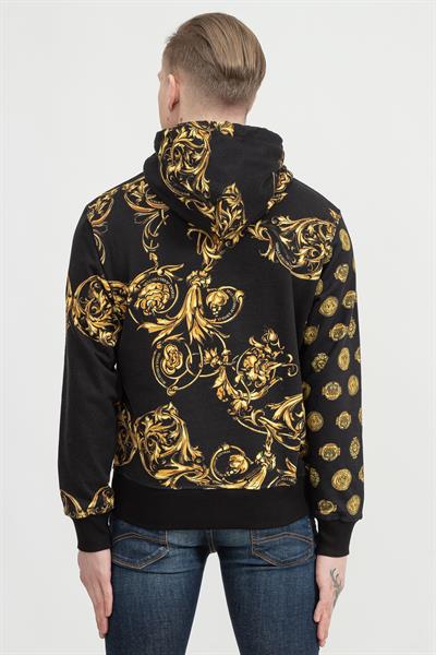 Versace Jeans Couture Erkek Kapüşonlu Sweatshirt