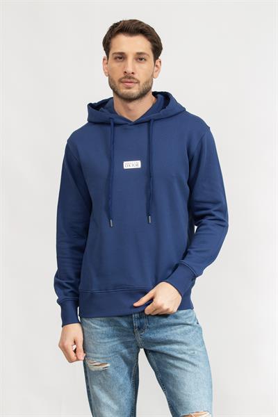 Versace Jeans Couture Erkek Kapüşonlu Sweatshirt