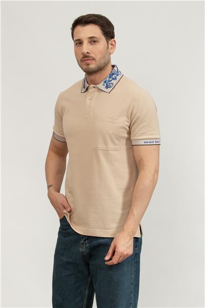Versace Jeans Couture Erkek Polo Yaka T-Shirt