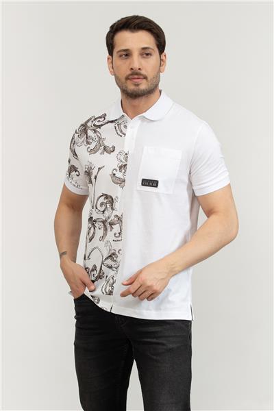 Versace Jeans Couture Erkek Polo Yaka T-Shirt