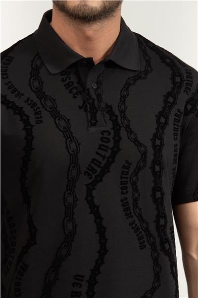 Versace Jeans Couture Erkek Polo Yaka T-Shirt