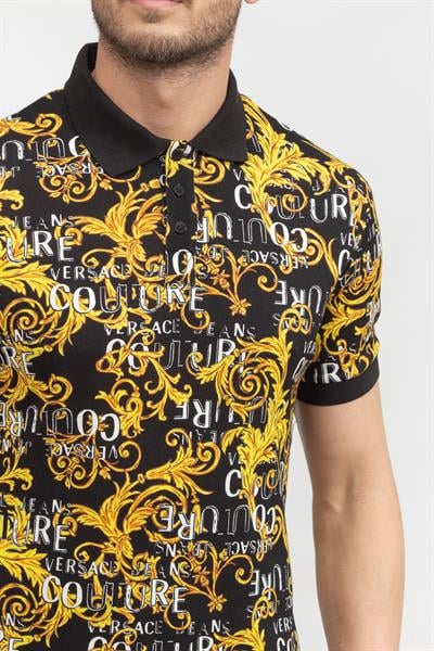 Versace Jeans Couture Erkek Polo Yaka T-Shirt