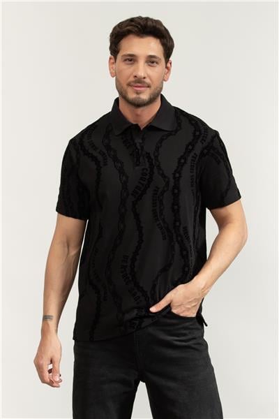 Versace Jeans Couture Erkek Polo Yaka T-Shirt