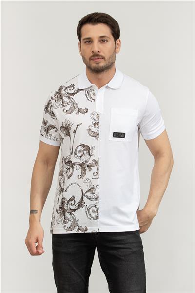 Versace Jeans Couture Erkek Polo Yaka T-Shirt