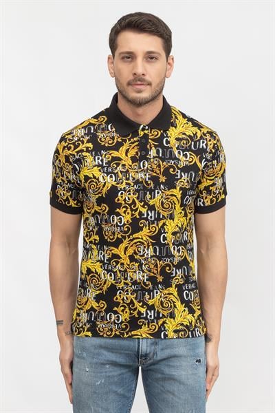 Versace Jeans Couture Erkek Polo Yaka T-Shirt