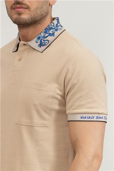 Versace Jeans Couture Erkek Polo Yaka T-Shirt