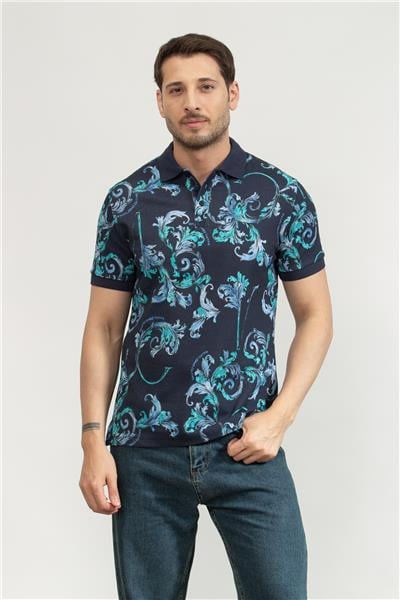 Versace Jeans Couture Erkek Polo Yaka T-Shirt