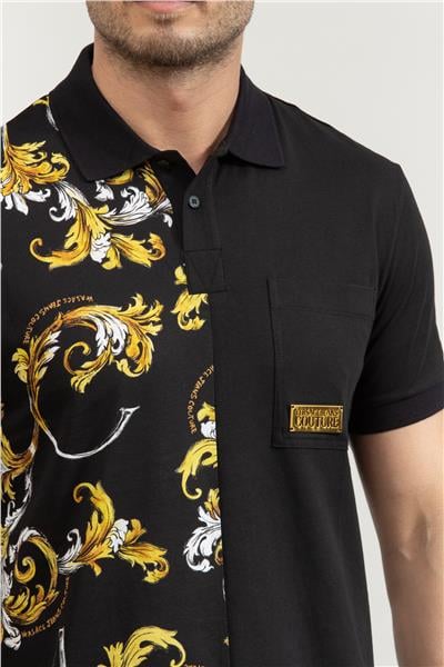 Versace Jeans Couture Erkek Polo Yaka T-Shirt