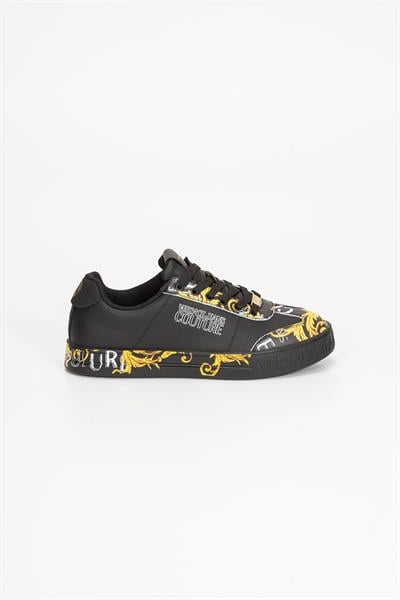 Versace Jeans Couture Erkek Sneaker Siyah