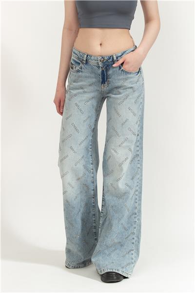 Versace Jeans Couture Kadın 5 Cepli Pantolon