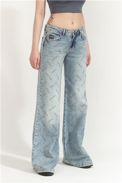 Versace Jeans Couture Kadın 5 Cepli Pantolon