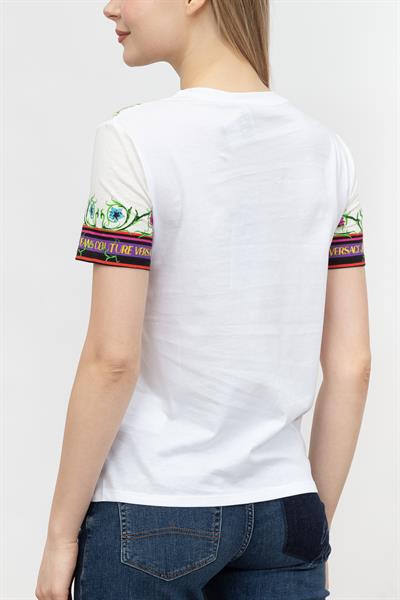 Versace Jeans Couture Kadın Bisiklet Yaka T-Shirt
