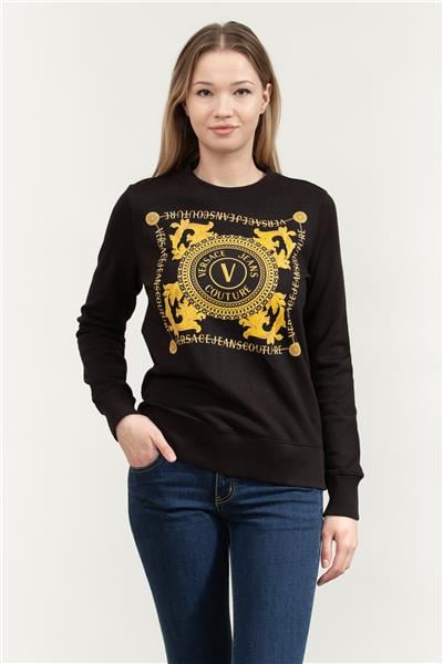 Versace Jeans Couture Kadın Bisiklet Yaka Sweatshirt