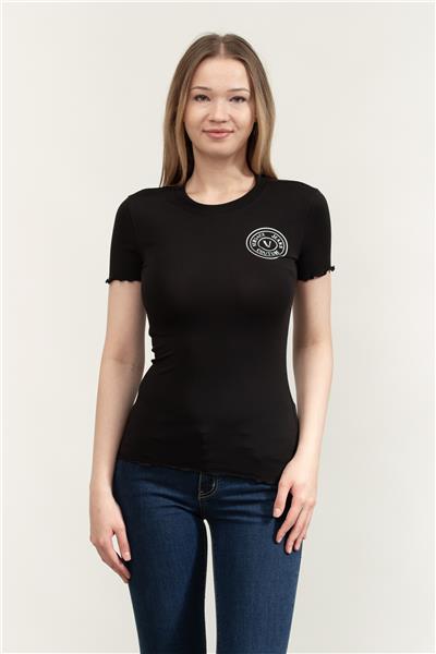 Versace Jeans Couture Kadın Bisiklet Yaka T-Shirt