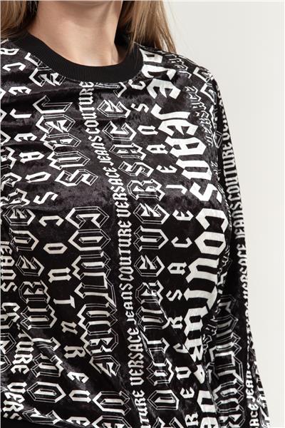 Versace Jeans Couture Kadın Bisiklet Yaka Sweatshirt