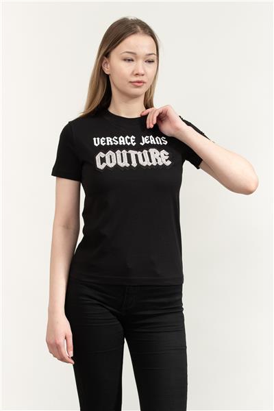 Versace Jeans Couture Kadın Bisiklet Yaka T-Shirt