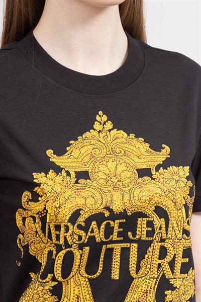 Versace Jeans Couture Kadın Bisiklet Yaka T-Shirt