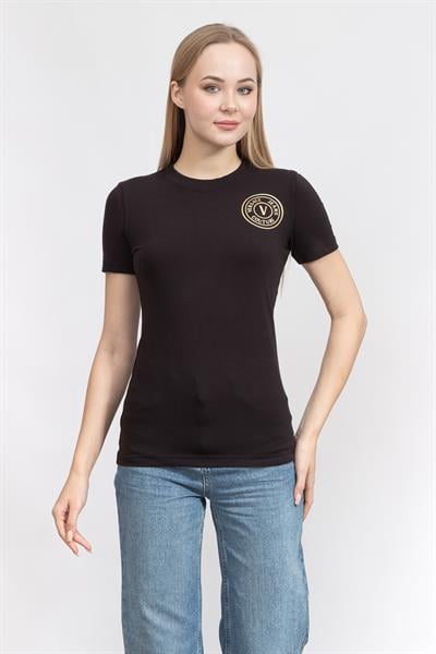 Versace Jeans Couture Kadın Bisiklet Yaka T-Shirt