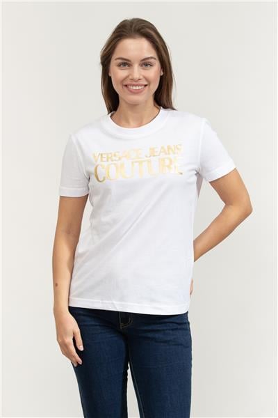 Versace Jeans Couture Kadın Bisiklet Yaka T-Shirt