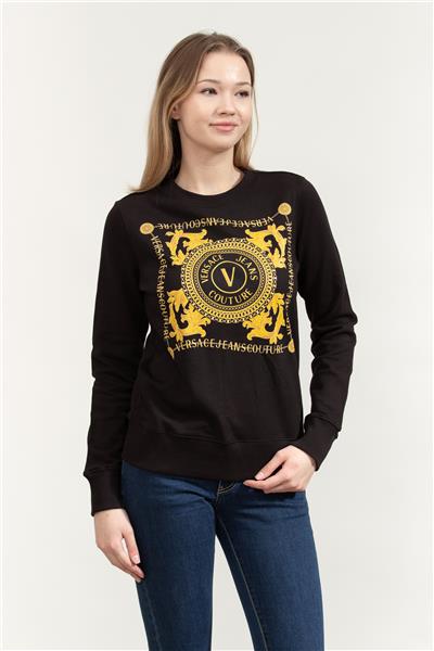 Versace Jeans Couture Kadın Bisiklet Yaka Sweatshirt