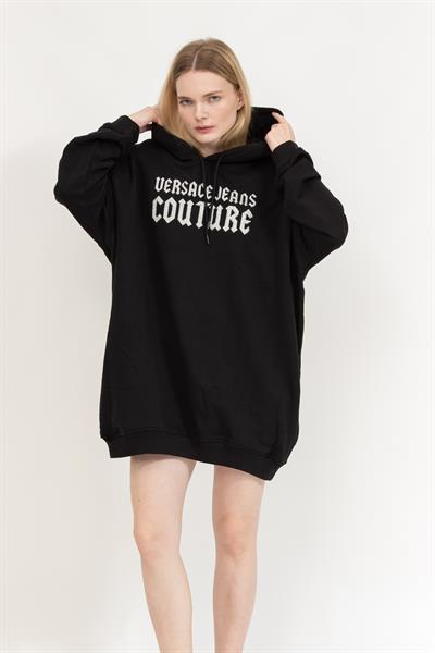 Versace Jeans Couture Kadın Kapüşonlu Sweatshirt