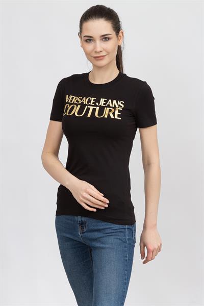 Versace Jeans Couture Kadın Bisiklet Yaka T-Shirt