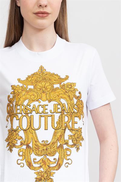 Versace Jeans Couture Kadın Bisiklet Yaka T-Shirt