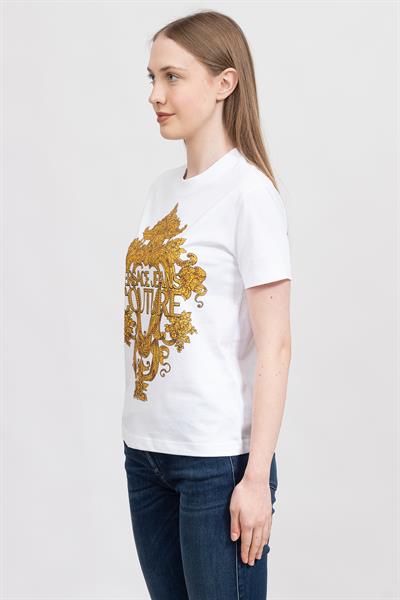 Versace Jeans Couture Kadın Bisiklet Yaka T-Shirt