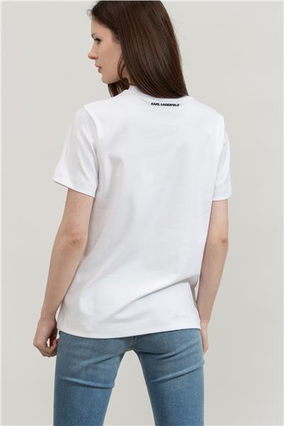 Versace Jeans Couture Kadın Bisiklet Yaka T-Shirt