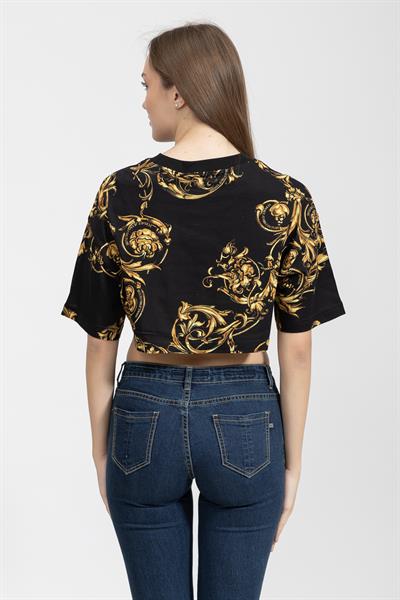 Versace Jeans Couture Kadın Bisiklet Yaka T-Shirt