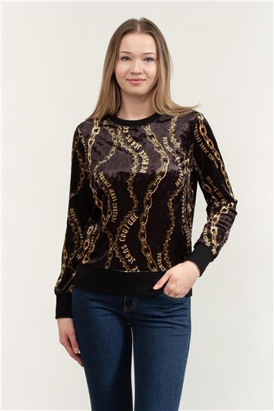 Versace Jeans Couture Kadın Bisiklet Yaka Sweatshirt